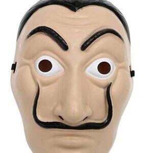 SALVADOR DALI Money Heist series adult mask NWT